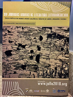 DOCENTES DE FADECS PRESENTES EN LAS JORNADAS ANDINAS DE LITERATURA LATINOAMERICANA